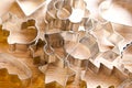 Cookie xmas cutter Royalty Free Stock Photo