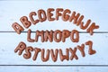 Cookies alphabet