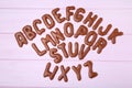 Cookies alphabet