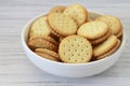 Cookies in a Bowl Royalty Free Stock Photo