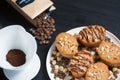 Cookies and coffee Royalty Free Stock Photo