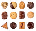 Cookies collection Royalty Free Stock Photo