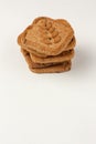 Cookies isolated on white background Royalty Free Stock Photo