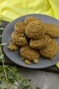 Cookies on a large plate