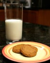 Cookies and milk Royalty Free Stock Photo