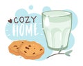 Cookies and milk