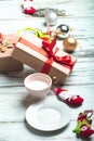 Cookies and milk for Santa Claus Royalty Free Stock Photo