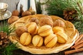 Cookies nuts with condensed milk