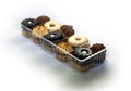 Cookies in plastic box