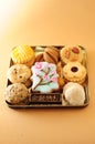 Cookies platter Royalty Free Stock Photo