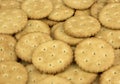 Cookies, Saltine cracker, Crispy cracker, background Royalty Free Stock Photo