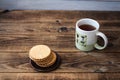 Cookies and tea Royalty Free Stock Photo