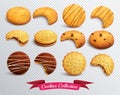 Cookies Transparent Set