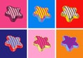 Cookies Vector Illustration Pop Art Style Cookies Vector Illustration Pop Art Style