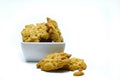 Cookies White Background Royalty Free Stock Photo