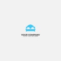Cooking, bed cook,food and bed logo,sleep and food logo Royalty Free Stock Photo