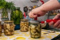 Cooking canned vegetables