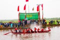 Cooking competition on the river