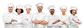 international team of chefs with crossed arms