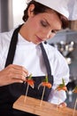 Cooking demonstration Royalty Free Stock Photo