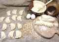 Cooking dumplings