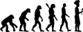 Cooking Evolution vector Royalty Free Stock Photo