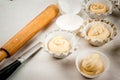 Cooking fashionable baking - scones cruffins