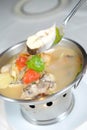 Cooking fish soup Royalty Free Stock Photo
