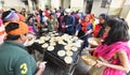 Cooking Food in the Kitchen of a Gurudwara