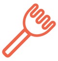 Cooking fork, icon