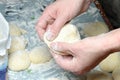 Cooking homemade pies