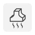 Cooking hood icon