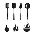 Cooking icon template vector Royalty Free Stock Photo