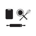 Cooking icon template vector Royalty Free Stock Photo