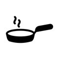 Cooking vector glyph flat con Royalty Free Stock Photo