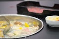 Cooking of japanese Shabu Shabu