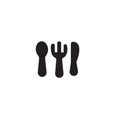 Cooking line icons. Boiling time, Frying pan and Kitchen utensils. Fork, spoon and knife line icons. Recipe book, chef hat and cut Royalty Free Stock Photo