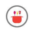 cooking logo symbol illustration design template Royalty Free Stock Photo