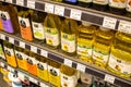 Cooking oil at the grocery