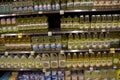 Cooking oil in grocery store