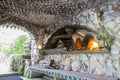 Cooking oven from Ravadinovo castle terrace Royalty Free Stock Photo