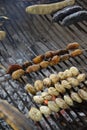 Cooking palm grubs, Kichwa community of Sani Isla in the Ecuadorean Amazon