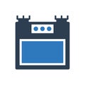Cooking Range Icon - Stove Icon Royalty Free Stock Photo