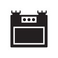 Cooking Range Icon - Stove Icon Royalty Free Stock Photo