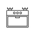 Cooking Range Icon - Stove Icon Royalty Free Stock Photo