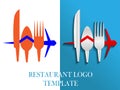 Cooking and Restaurant logo template