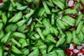 Cooking and slicing vegetables for vitamin salad