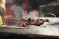 Cooking Street food on the road Royalty Free Stock Photo