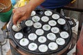 cooking Sweet Grilled Coconut-Rice Royalty Free Stock Photo