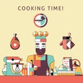 Cooking time poster